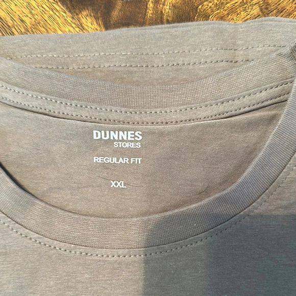 Dunnes stores (Irish brand) Grey Regular Fit Shirt - XXL NWTs - Picture 2 of 6